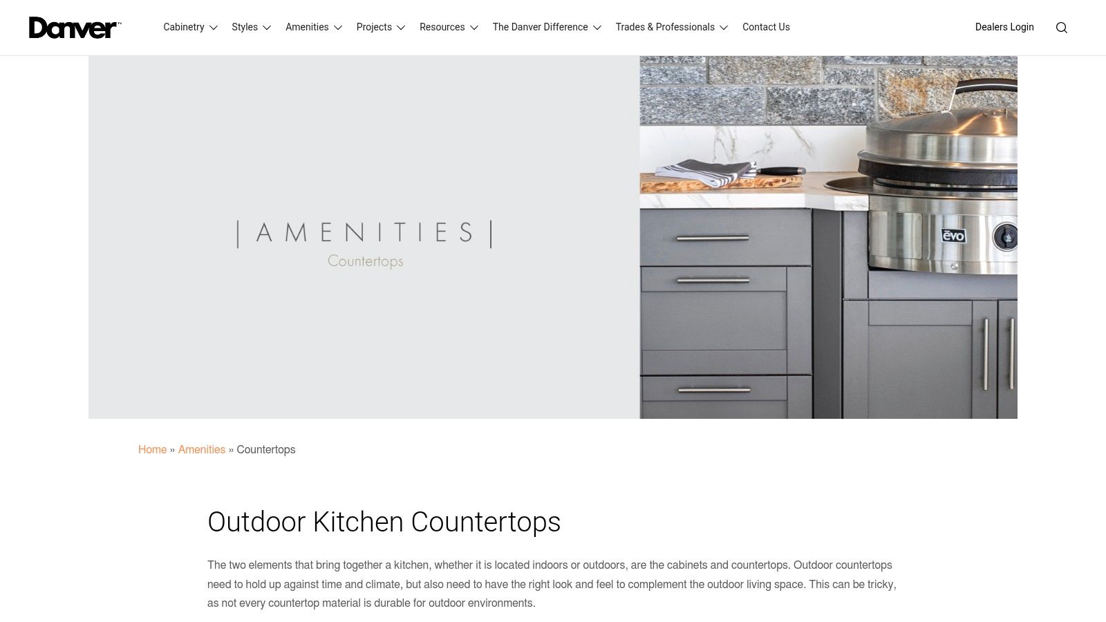 Danver Stainless Outdoor Kitchens