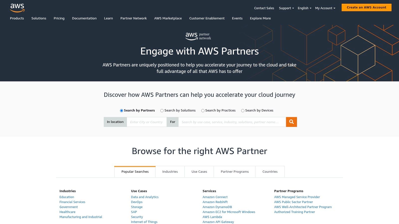AWS Partner Solutions Finder