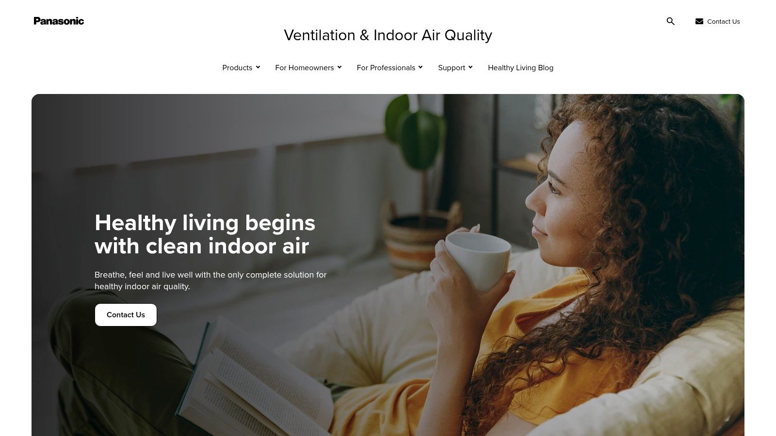 Panasonic (Indoor Air Quality / Whisper series fans)