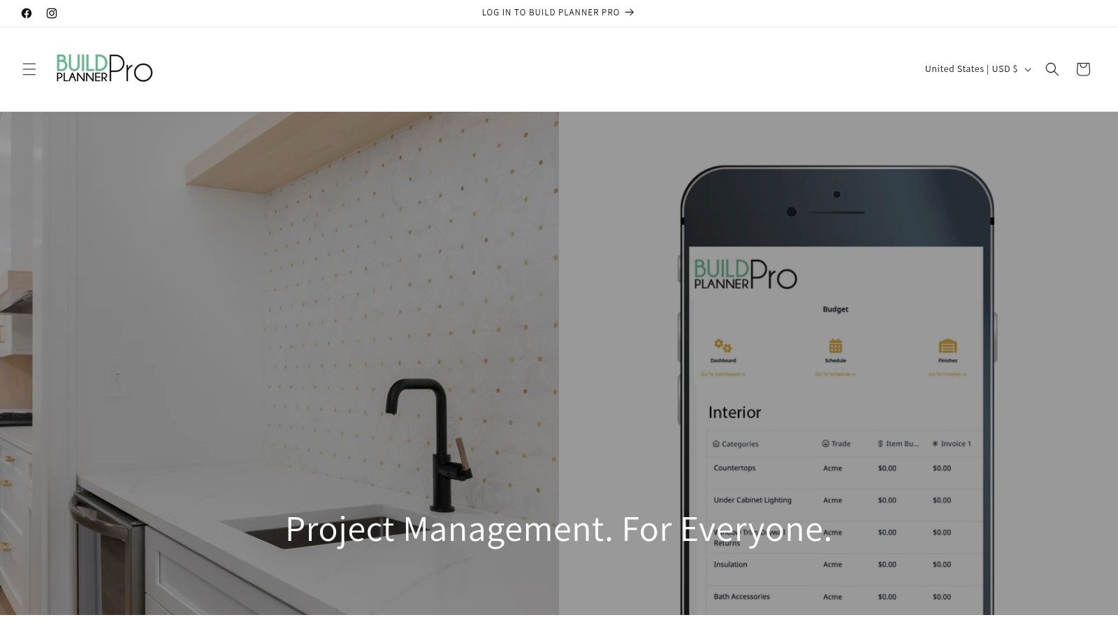 Build Planner Pro