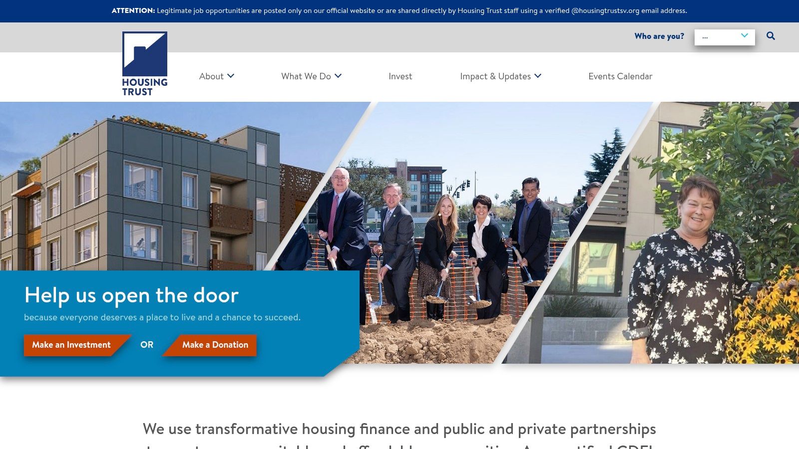 Housing Trust Silicon Valley – Small Homes, Big Impact (ADU)