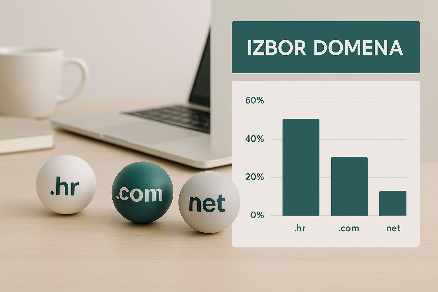 Infographic about što je domena