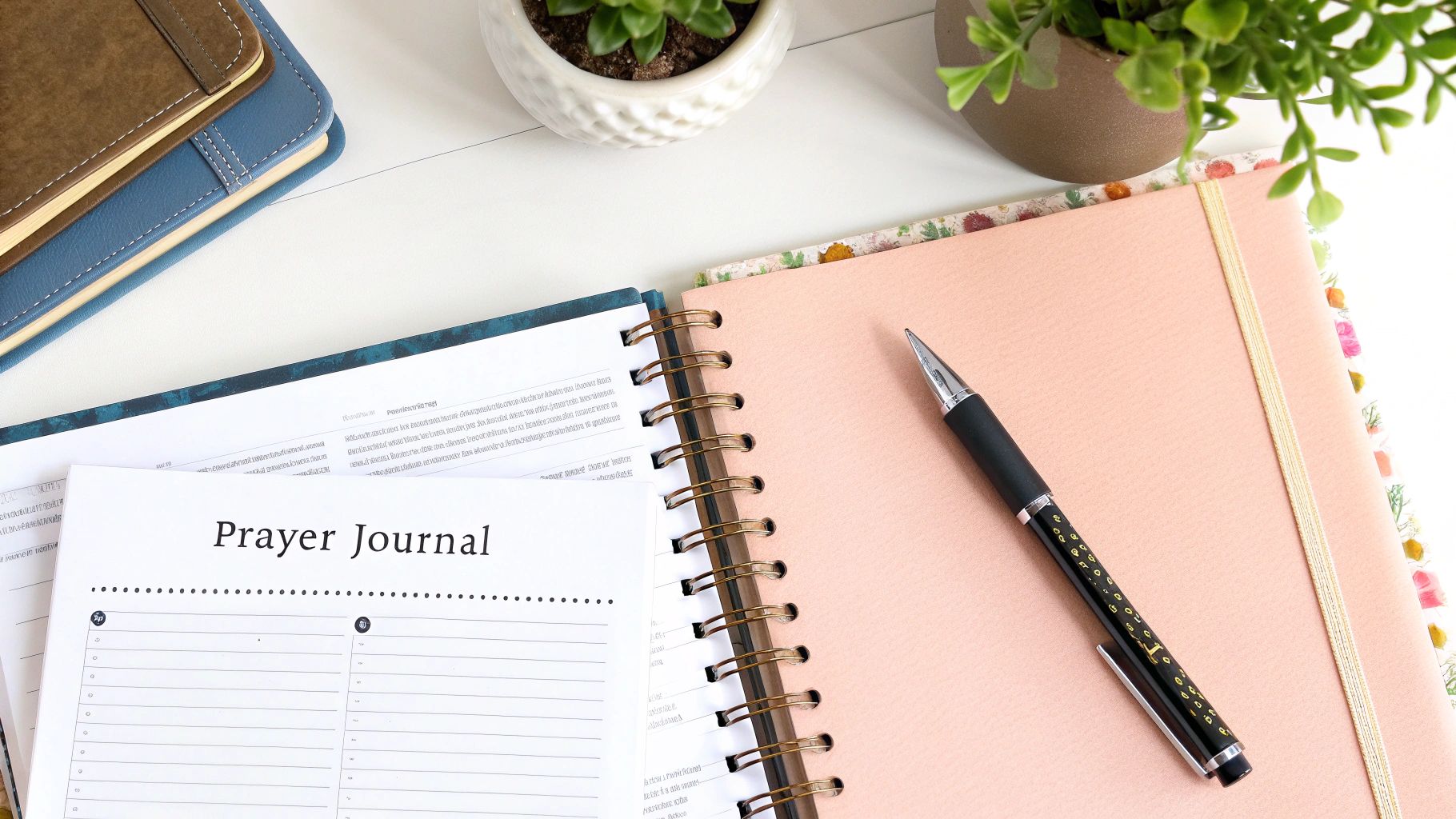 Prayer Journal or Devotional Planner