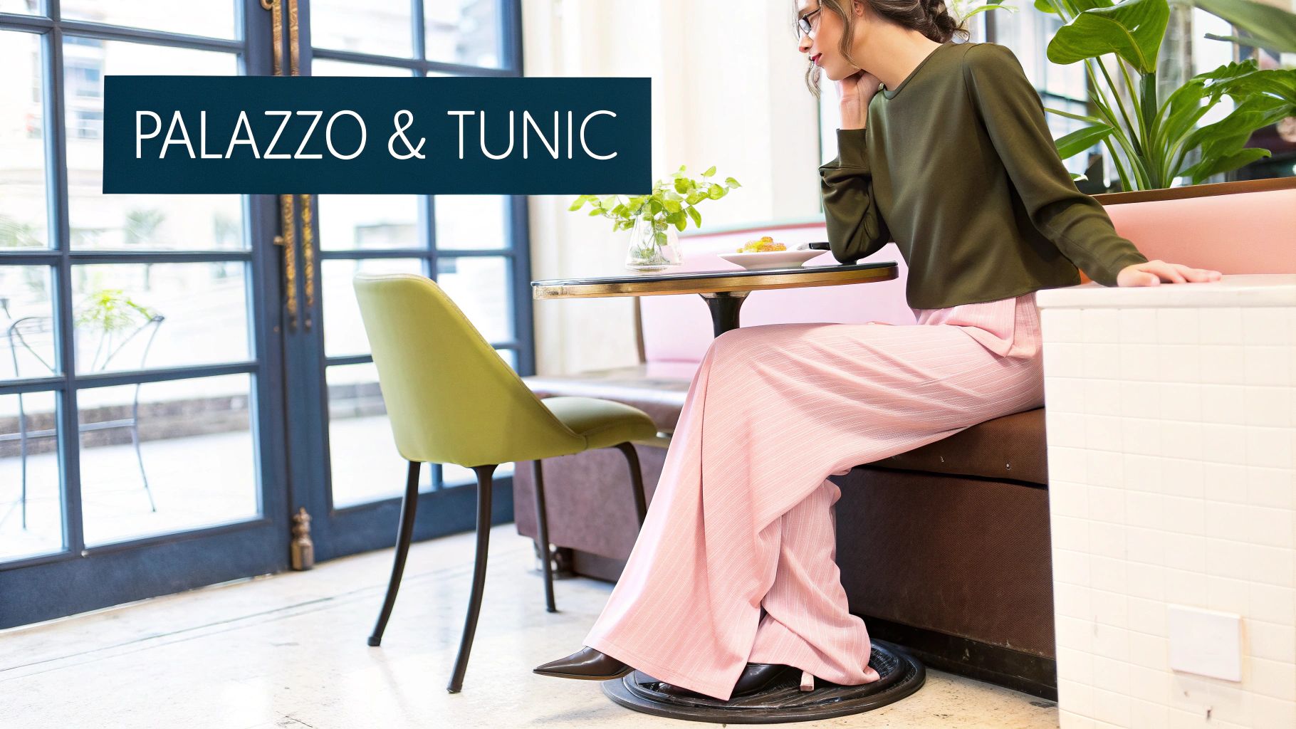 Palazzo Pants with Tunic Tops