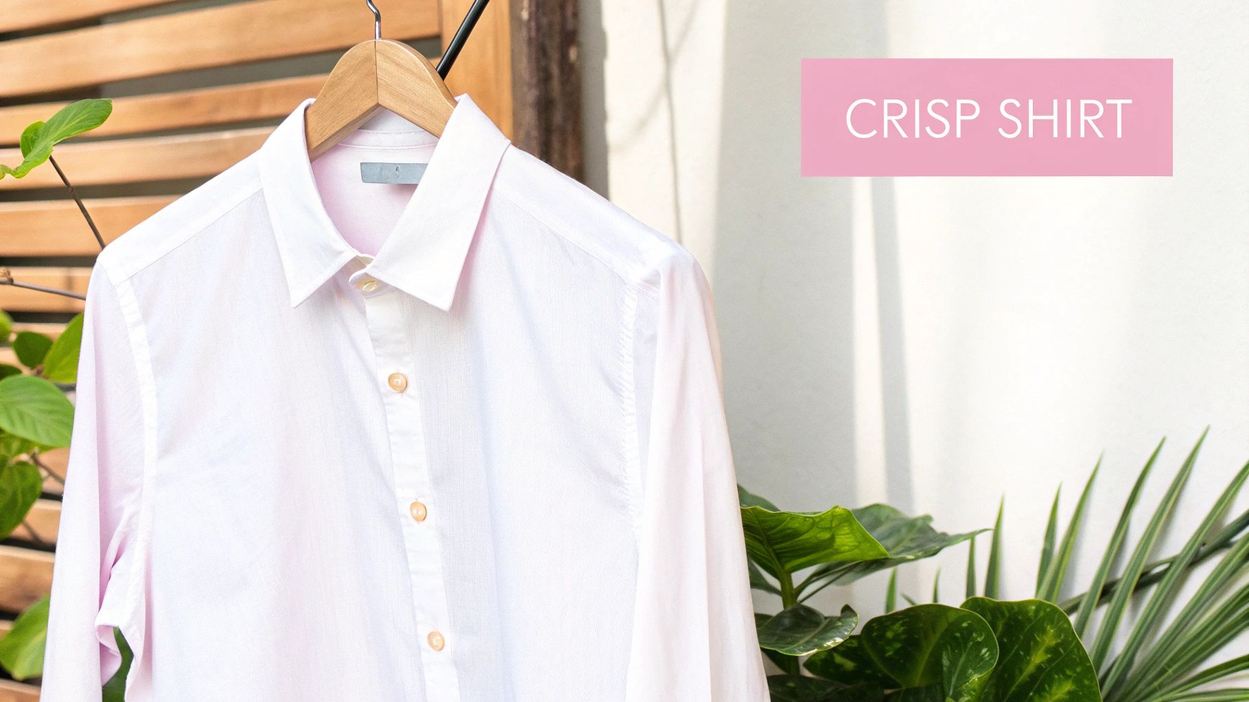 White Button-Down Shirt