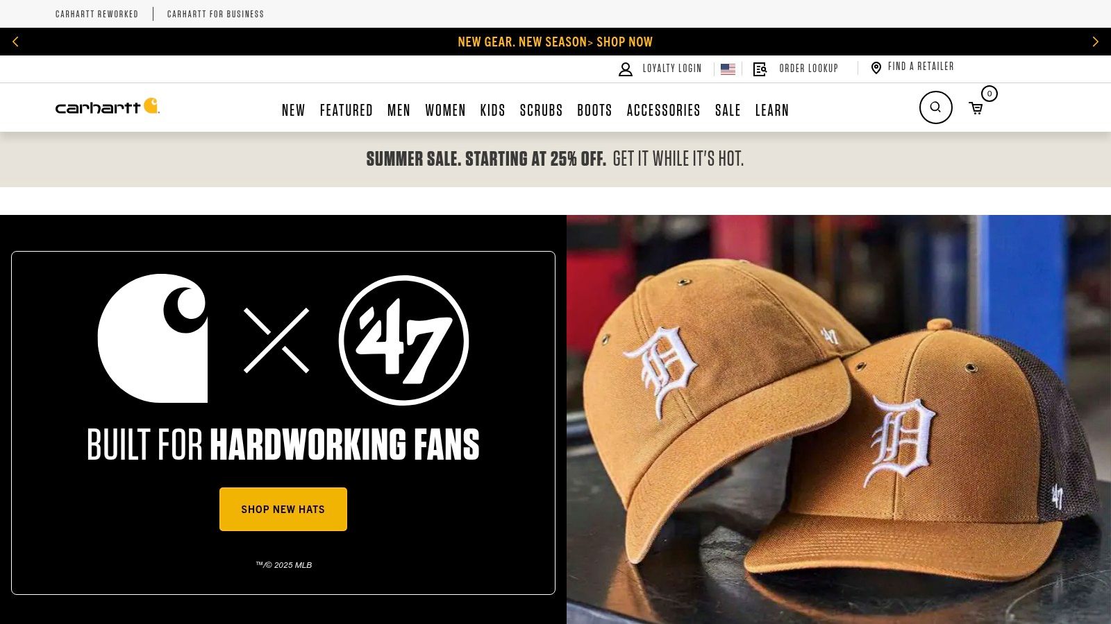 Carhartt Official Website