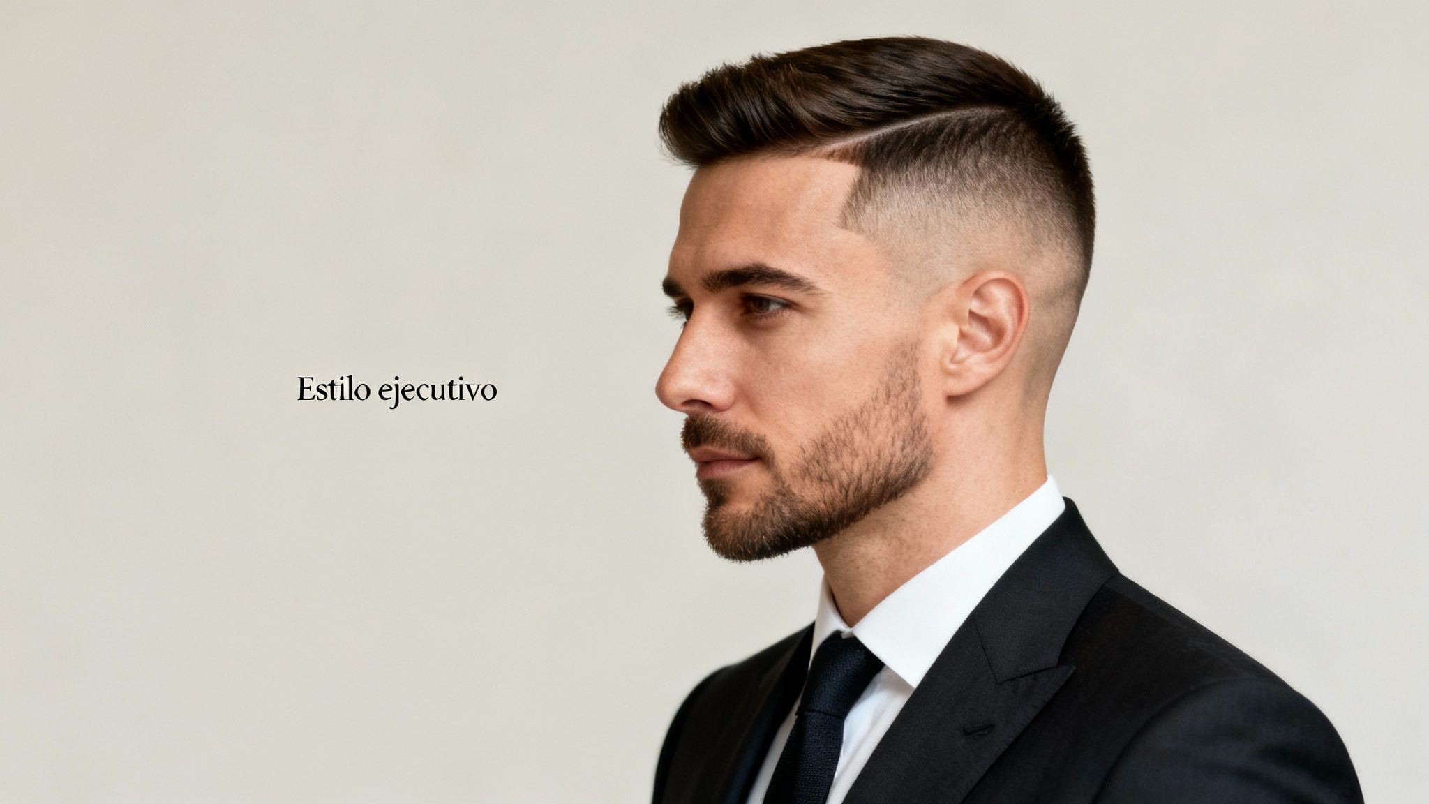 Ejecutivo con degradado elegante