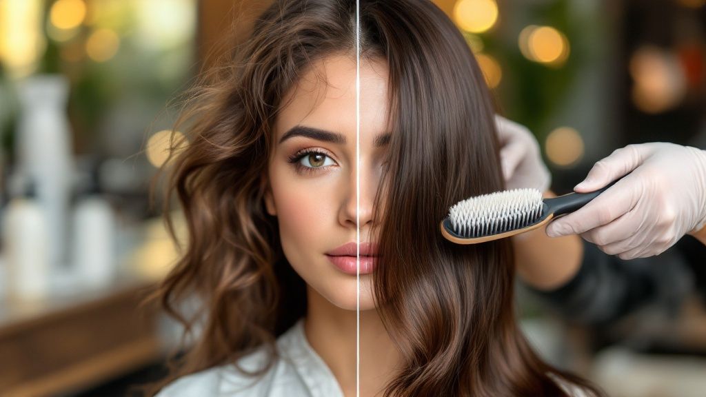 Tratamiento Anti Frizz Peluquería: Guía para un Cabello Perfecto