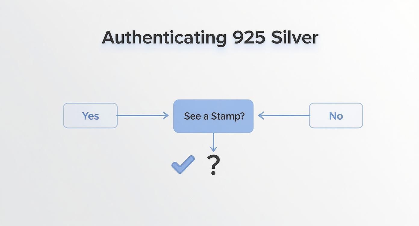 Infographic about what does 925 mean on jewelry