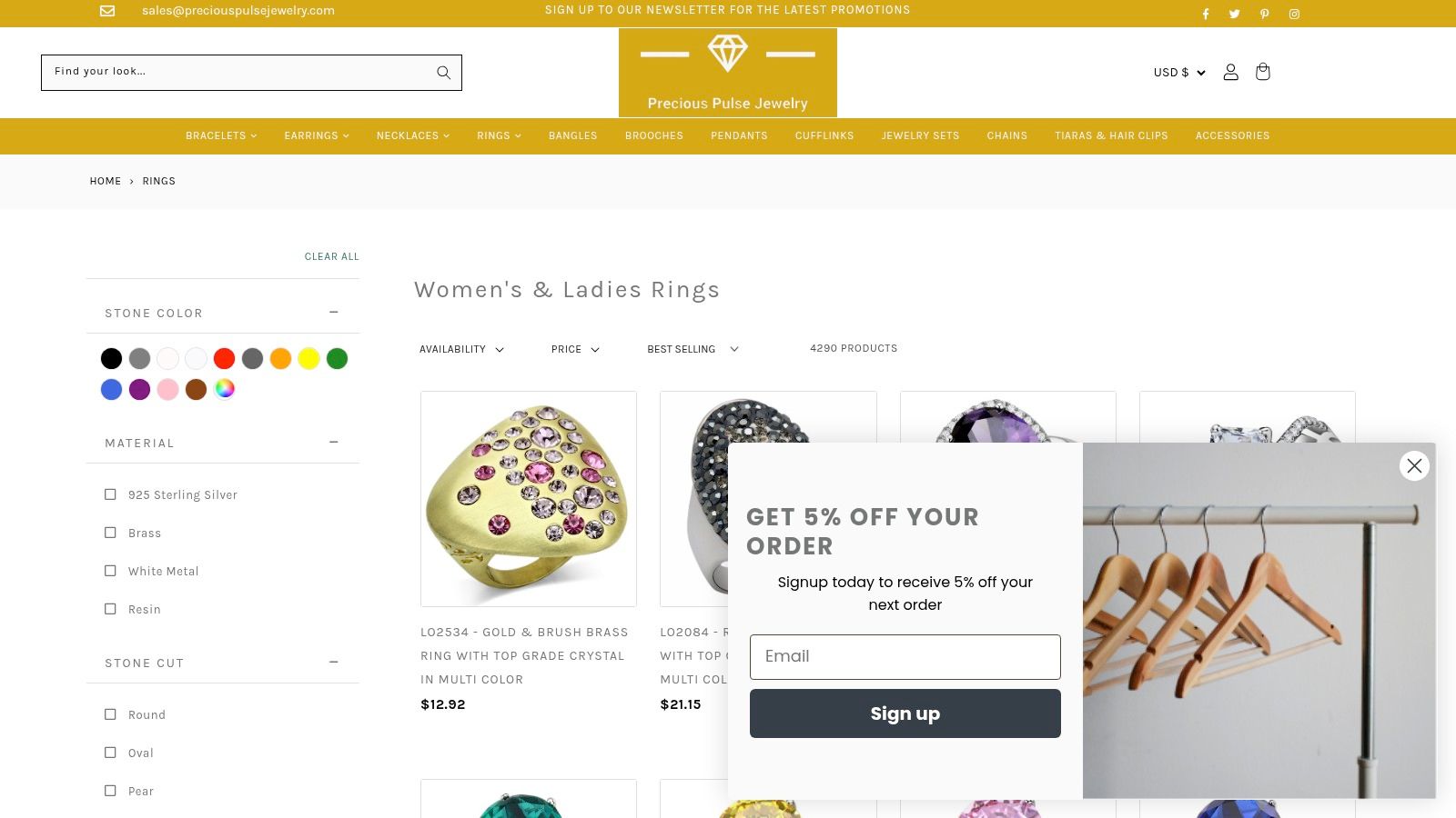 Women's Rings Collection