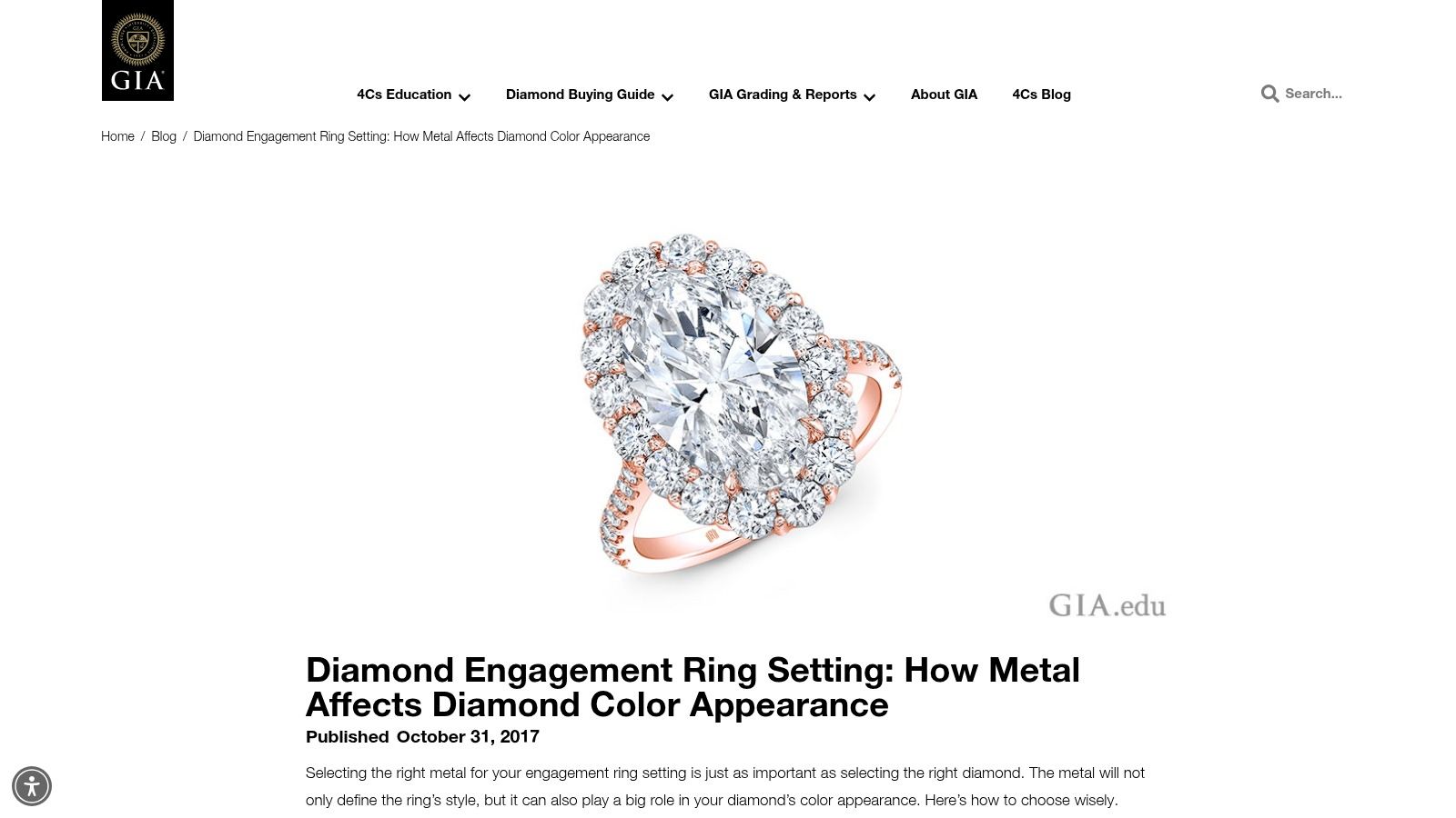 GIA (Gemological Institute of America) – Education