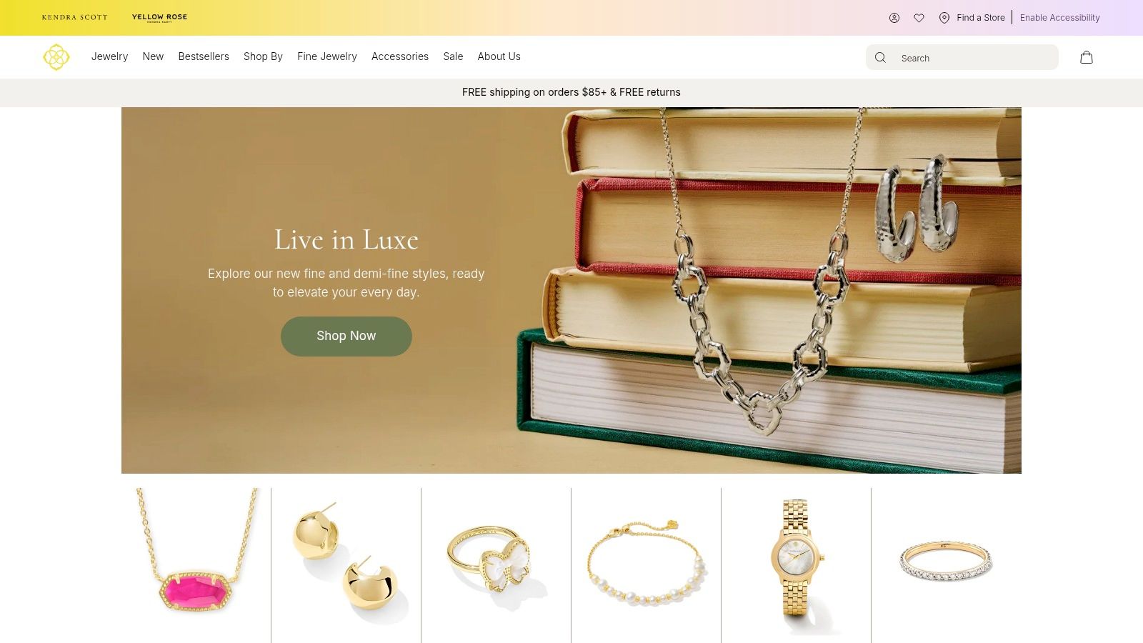 Kendra Scott — Colorful, Giftable Fashion Jewelry