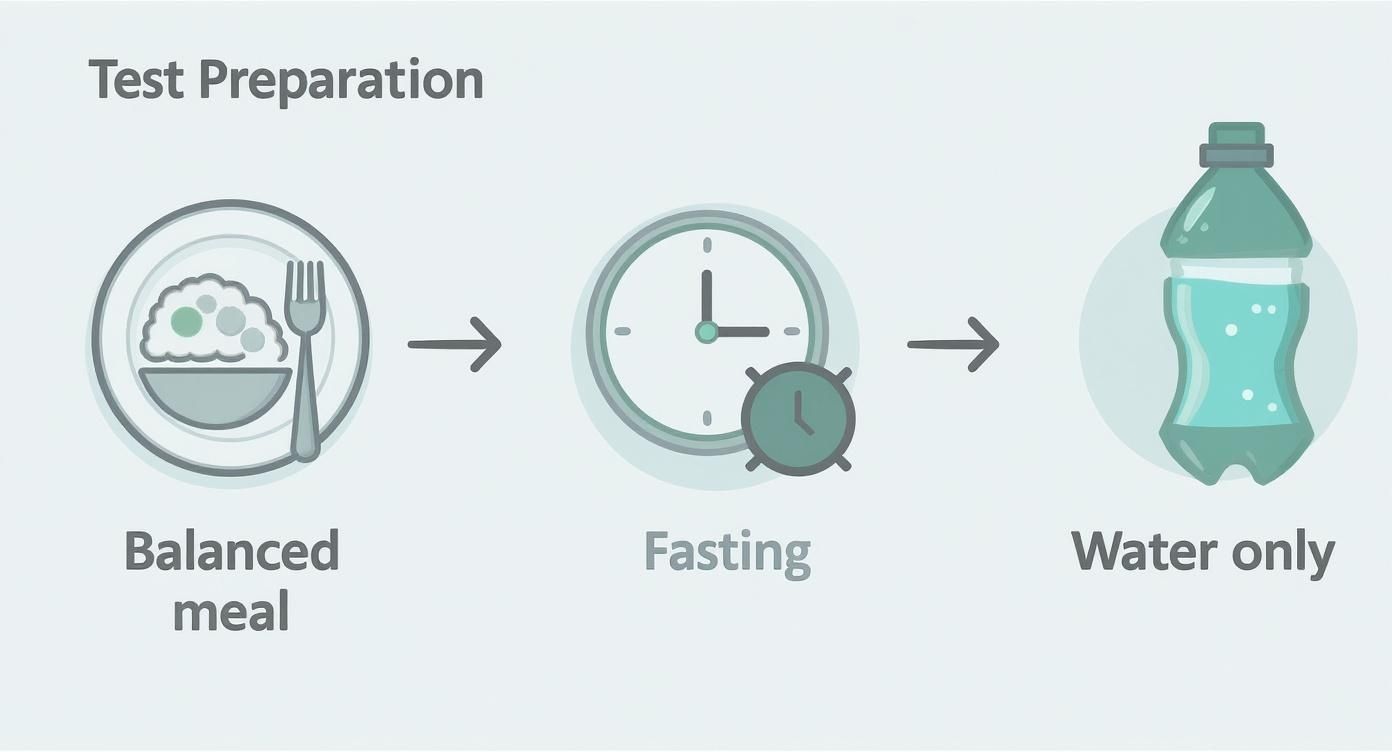 Infographic about 3 hour glucose test