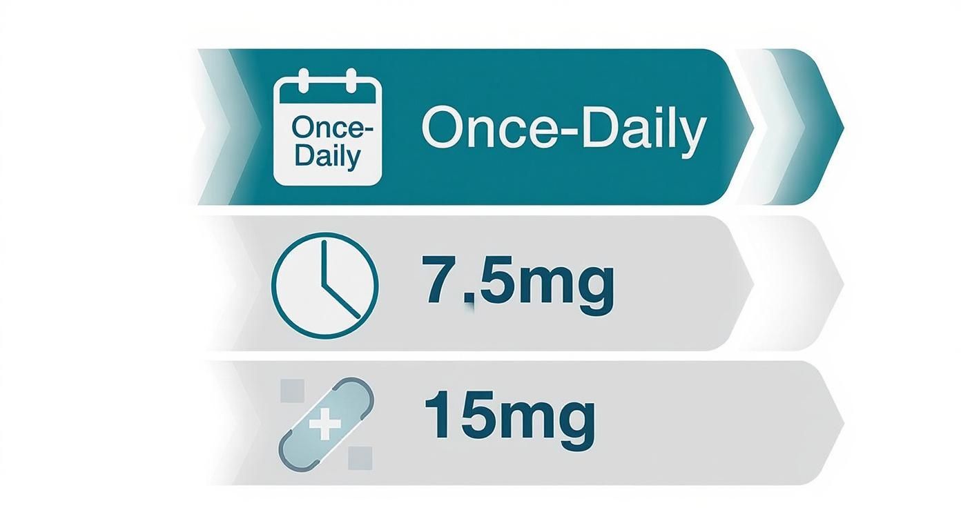 Infographic about how often can i take meloxicam