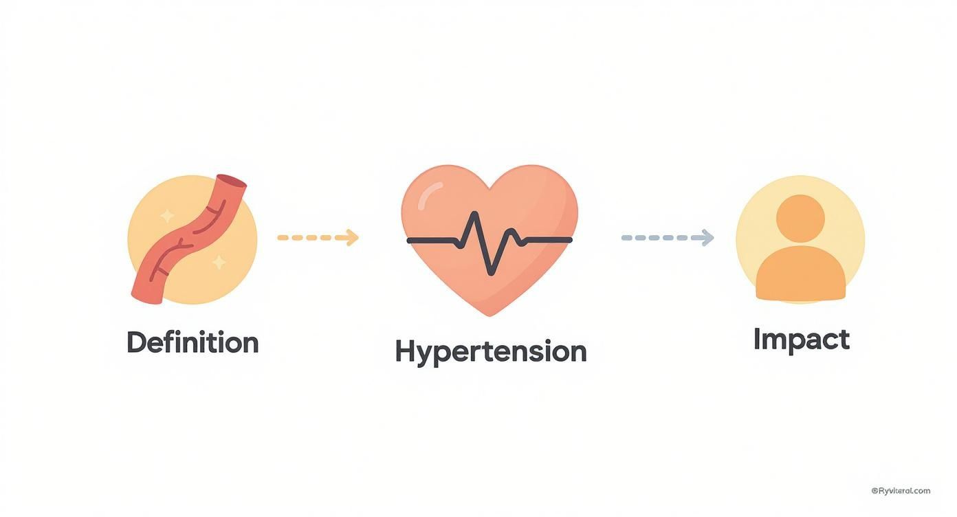 Infographic about african americans and hypertension