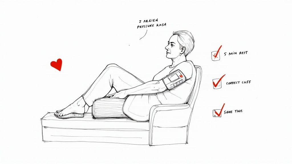 A senior woman and her daughter enjoy a healthy meal together in a bright kitchen.