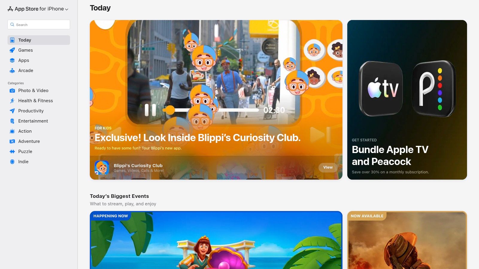 Apple App Store (product pages for med reminder apps)