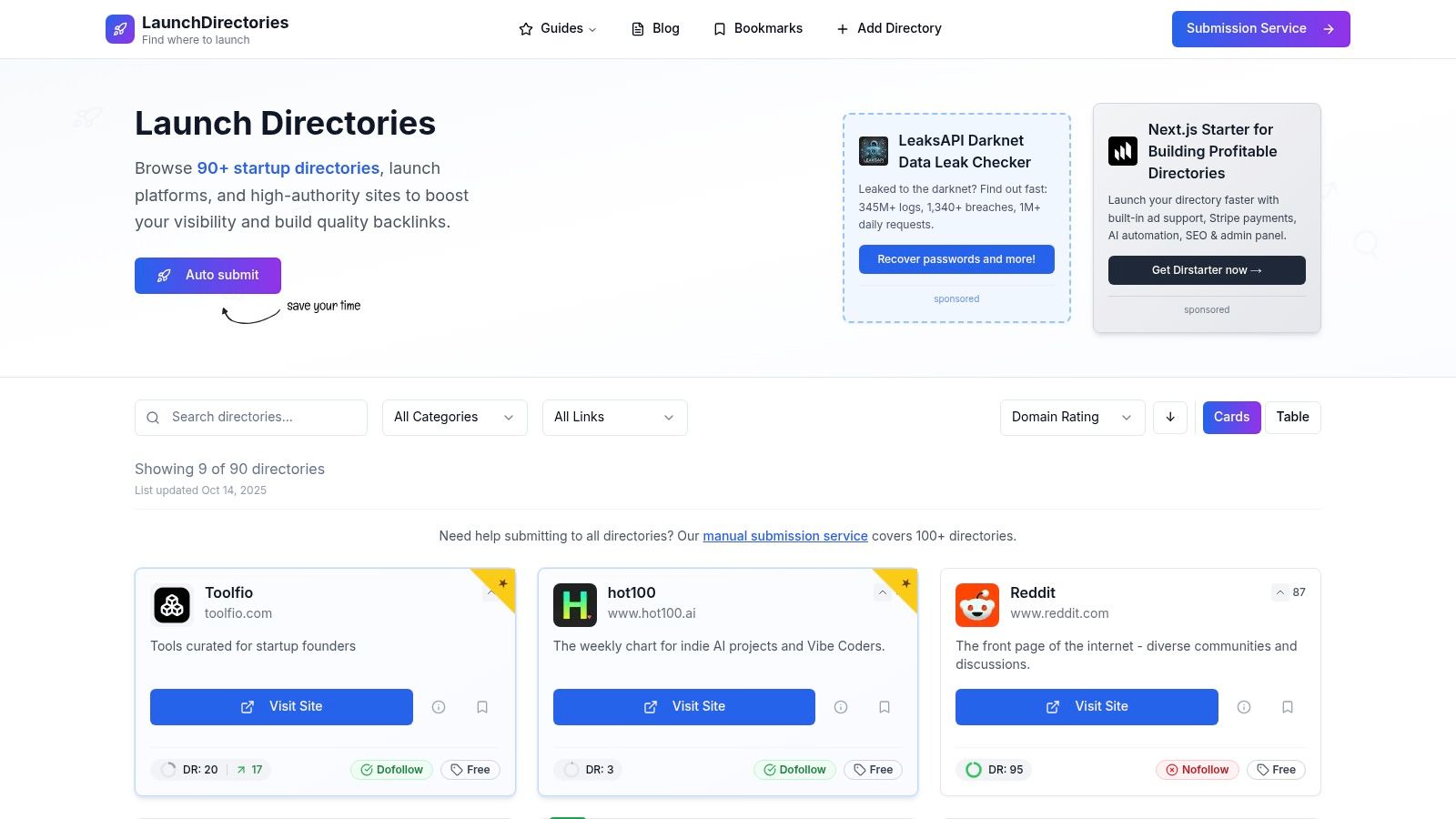 LaunchDirectories