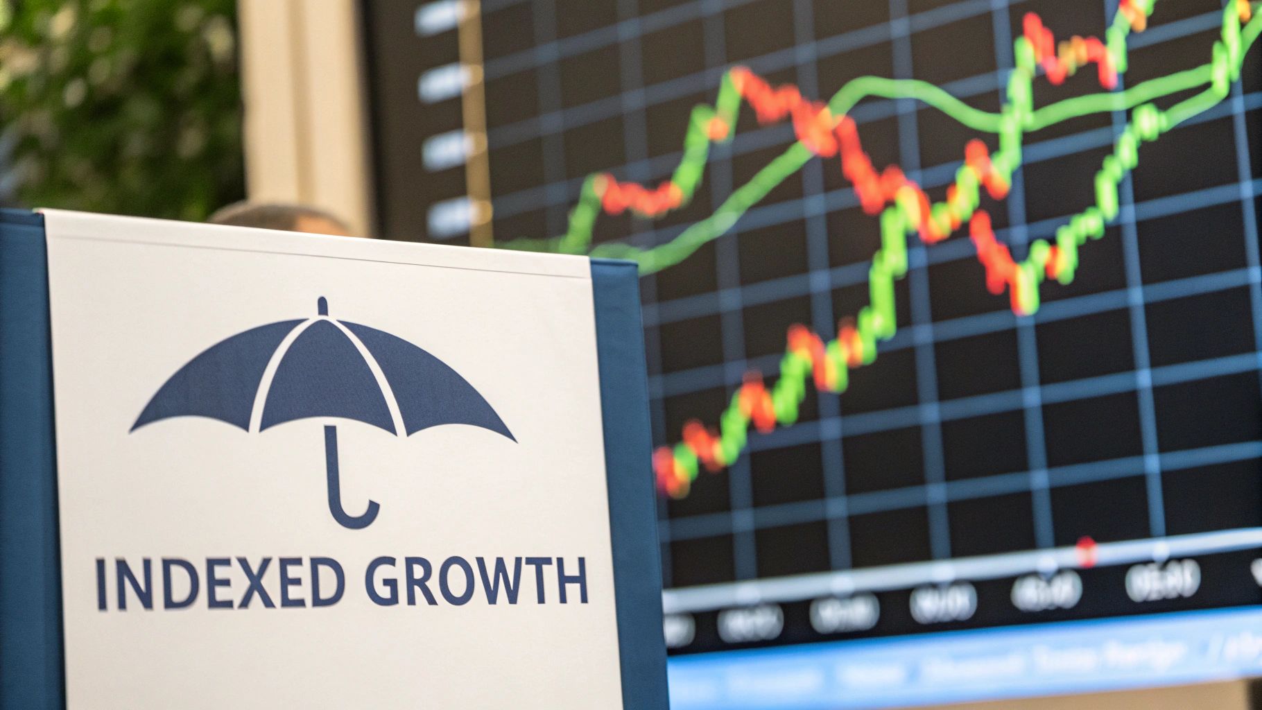 Infographic showing key data about Indexed Universal Life (IUL)