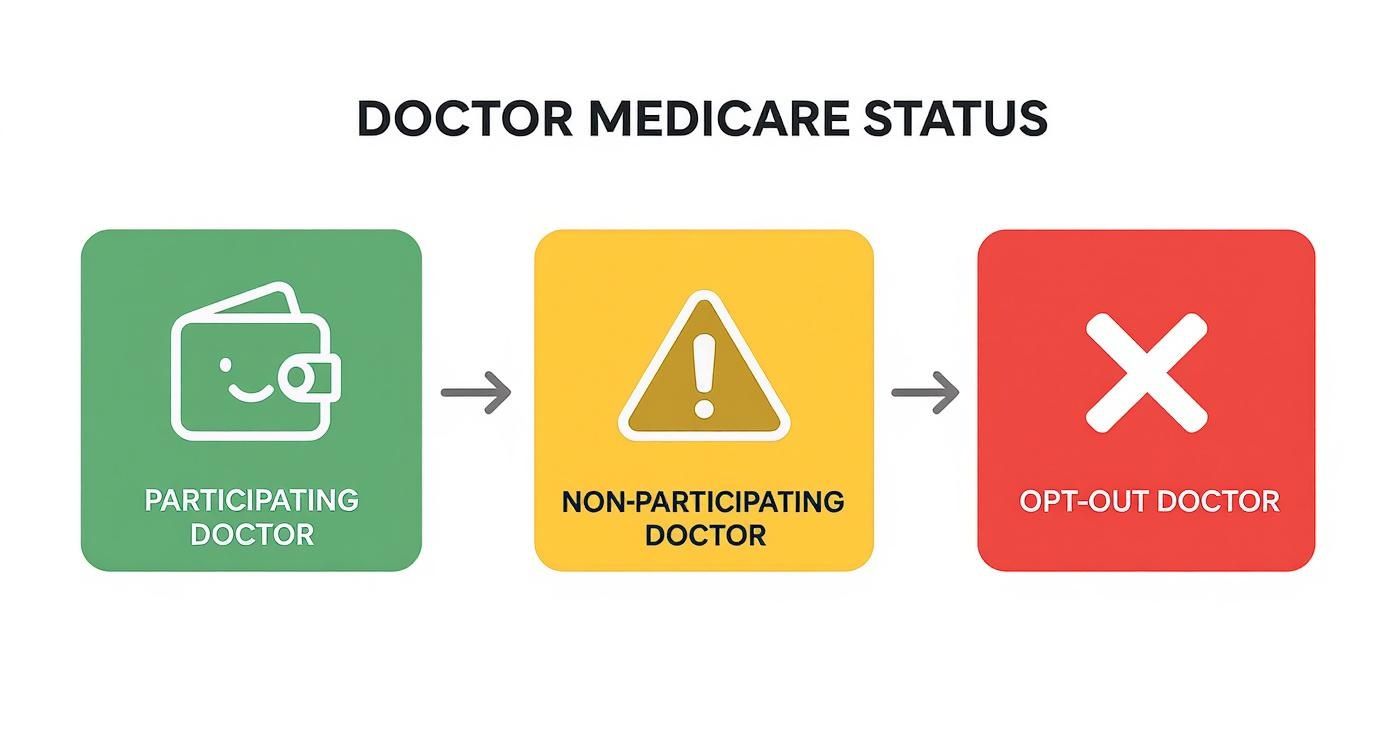 Infographic about what are medicare part b excess charges