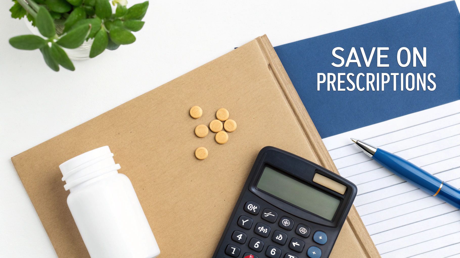 Prescription savings illustration