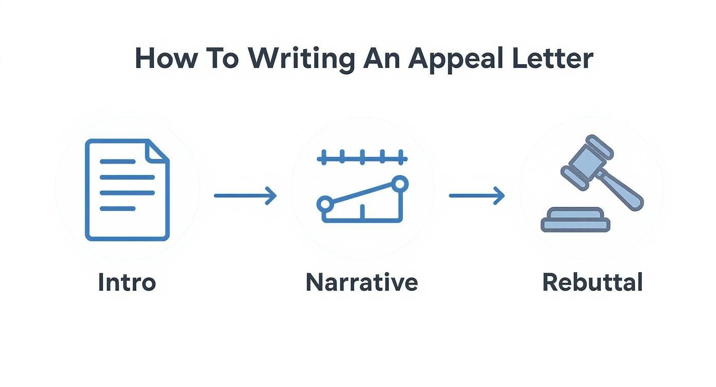 Infographic about how to appeal insurance claim