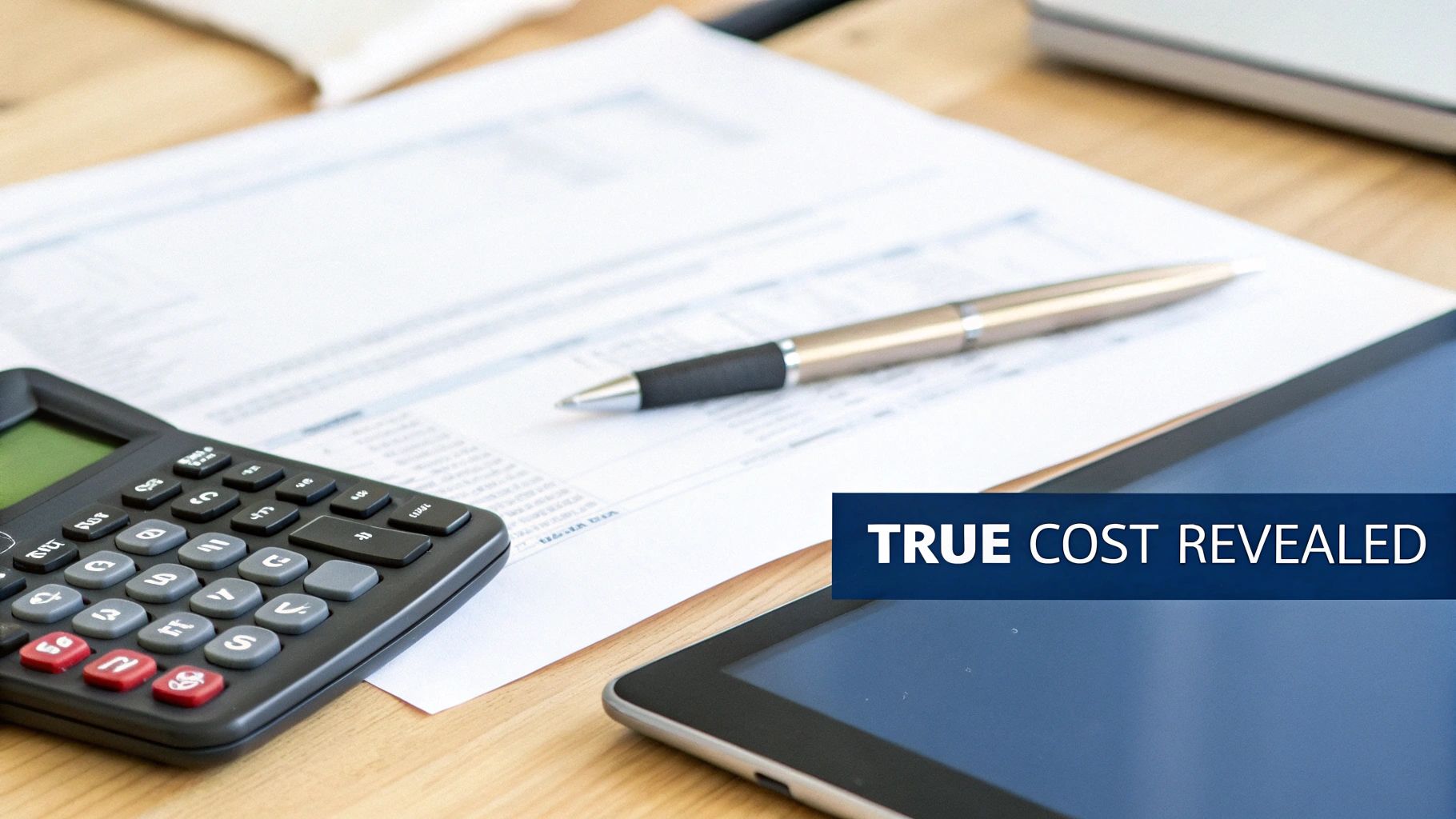 A person examining a health insurance bill with a magnifying glass, focusing on the fine print.