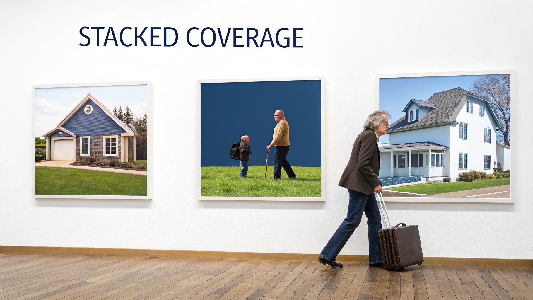 A young family with their children, representing one of the key life insurance personas.