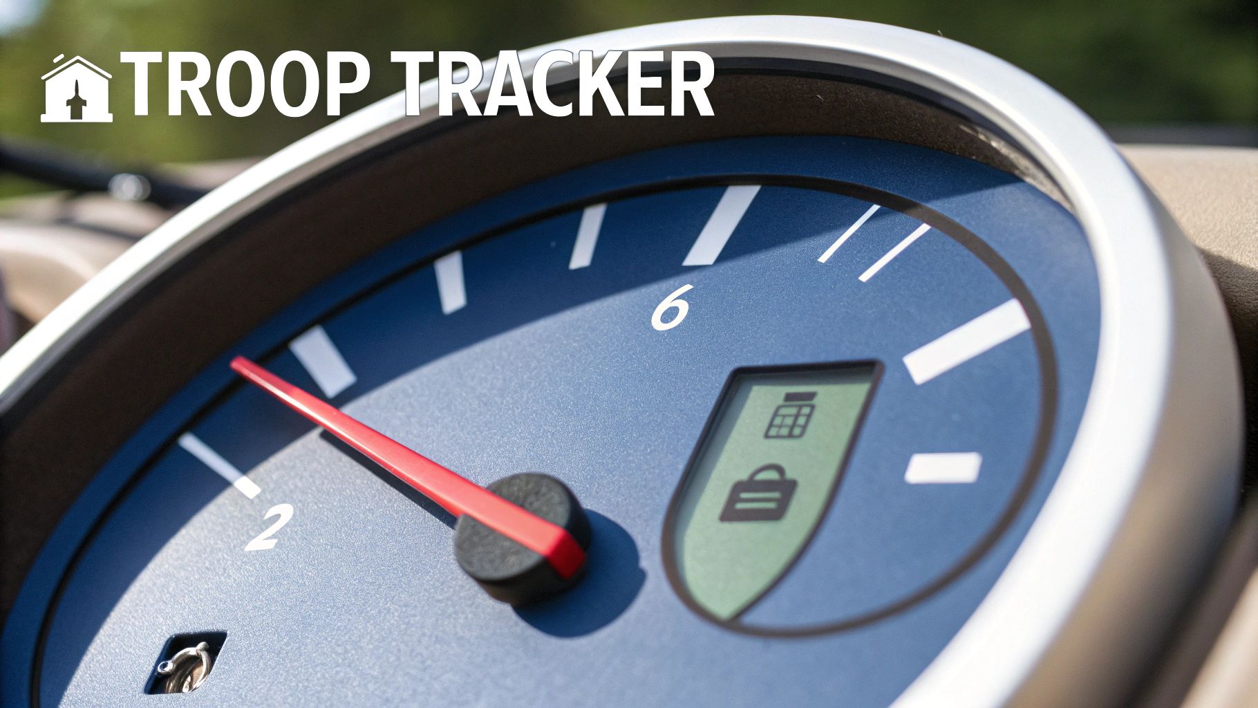Fuel gauge showing prescription costs