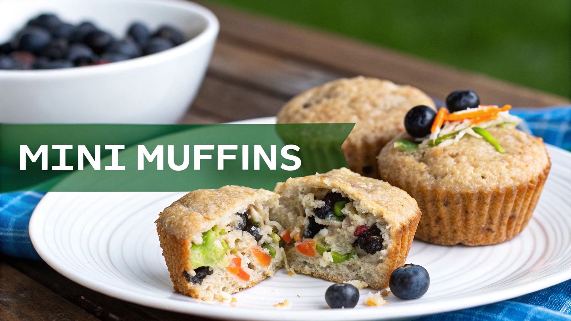 Whole Grain Mini Muffins