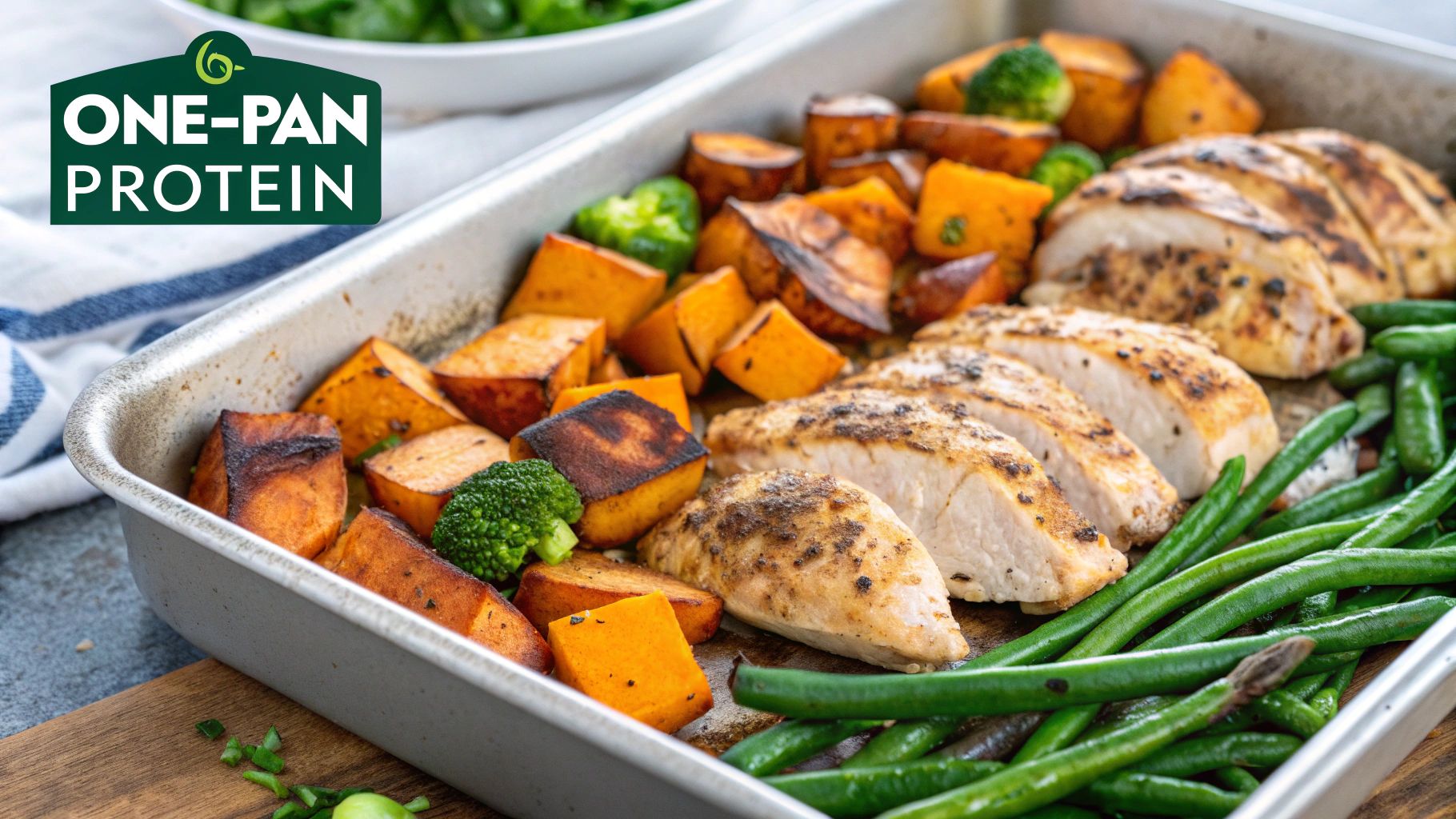 Sheet Pan Chicken and Vegetable Bakes