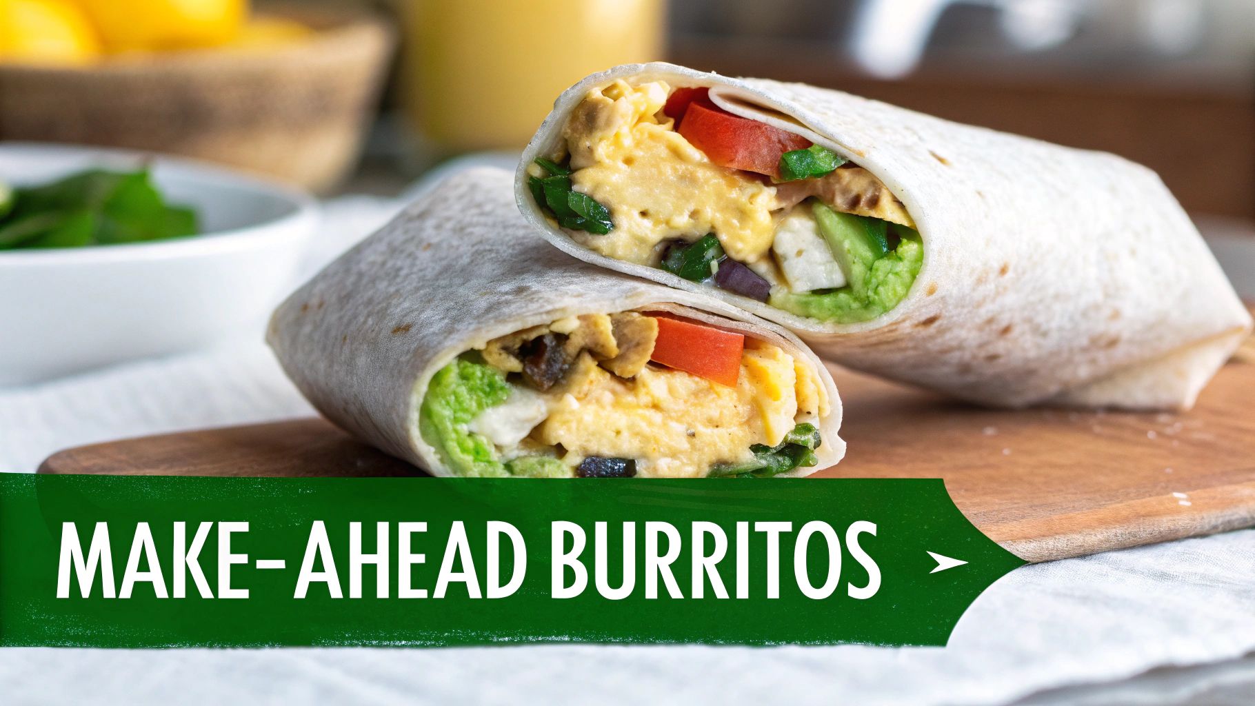 Protein Breakfast Burritos (Frozen)