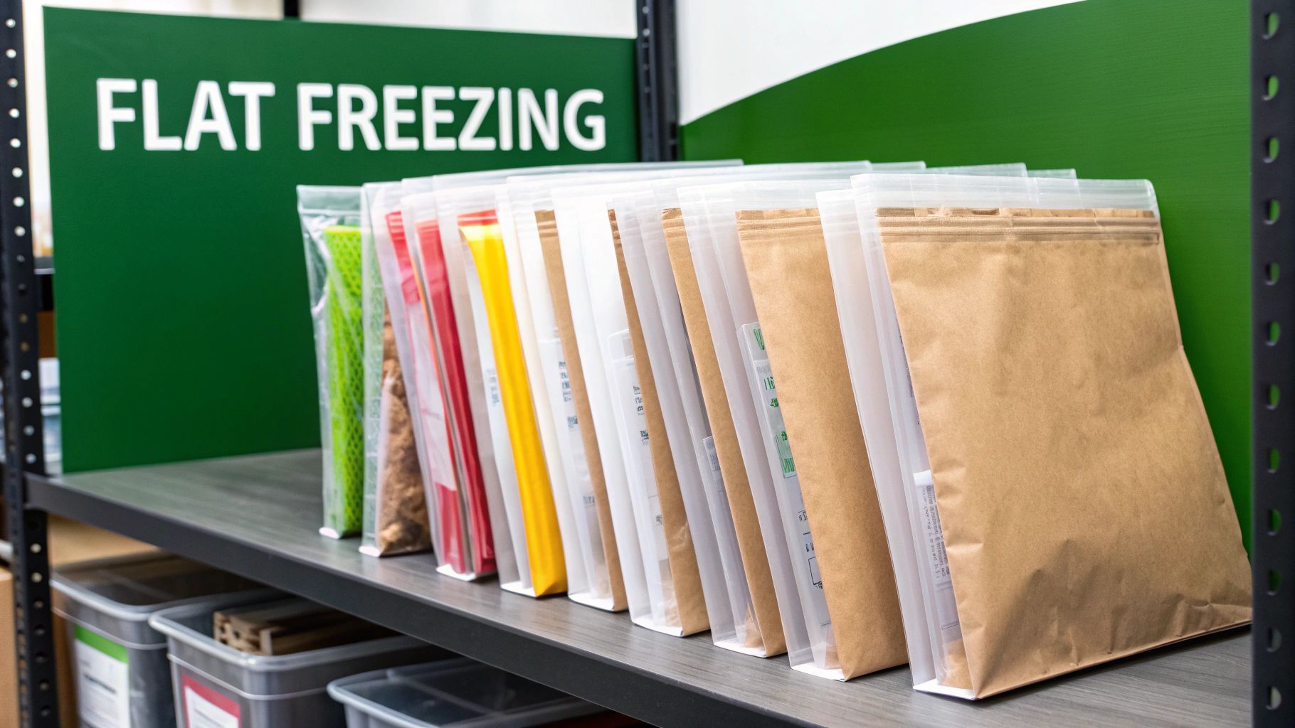 Flat Freezing Method