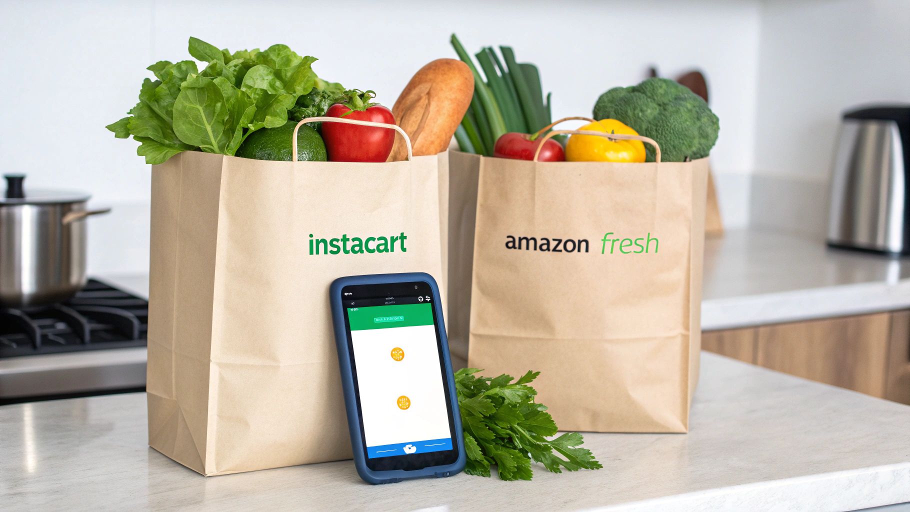 Instacart vs Amazon Fresh Which Grocery Giant Wins Your Kitchen
