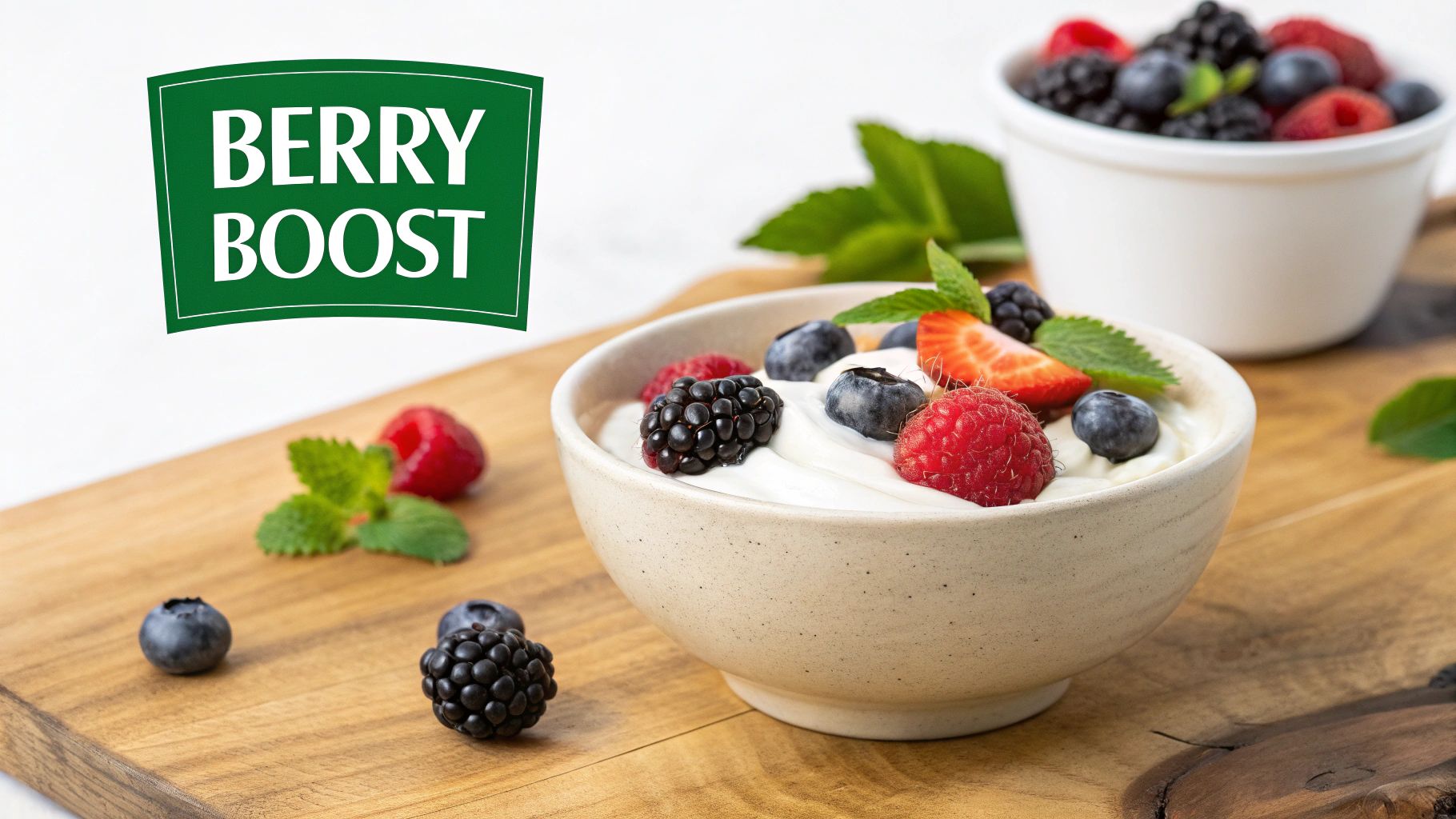 Greek Yogurt with Berries