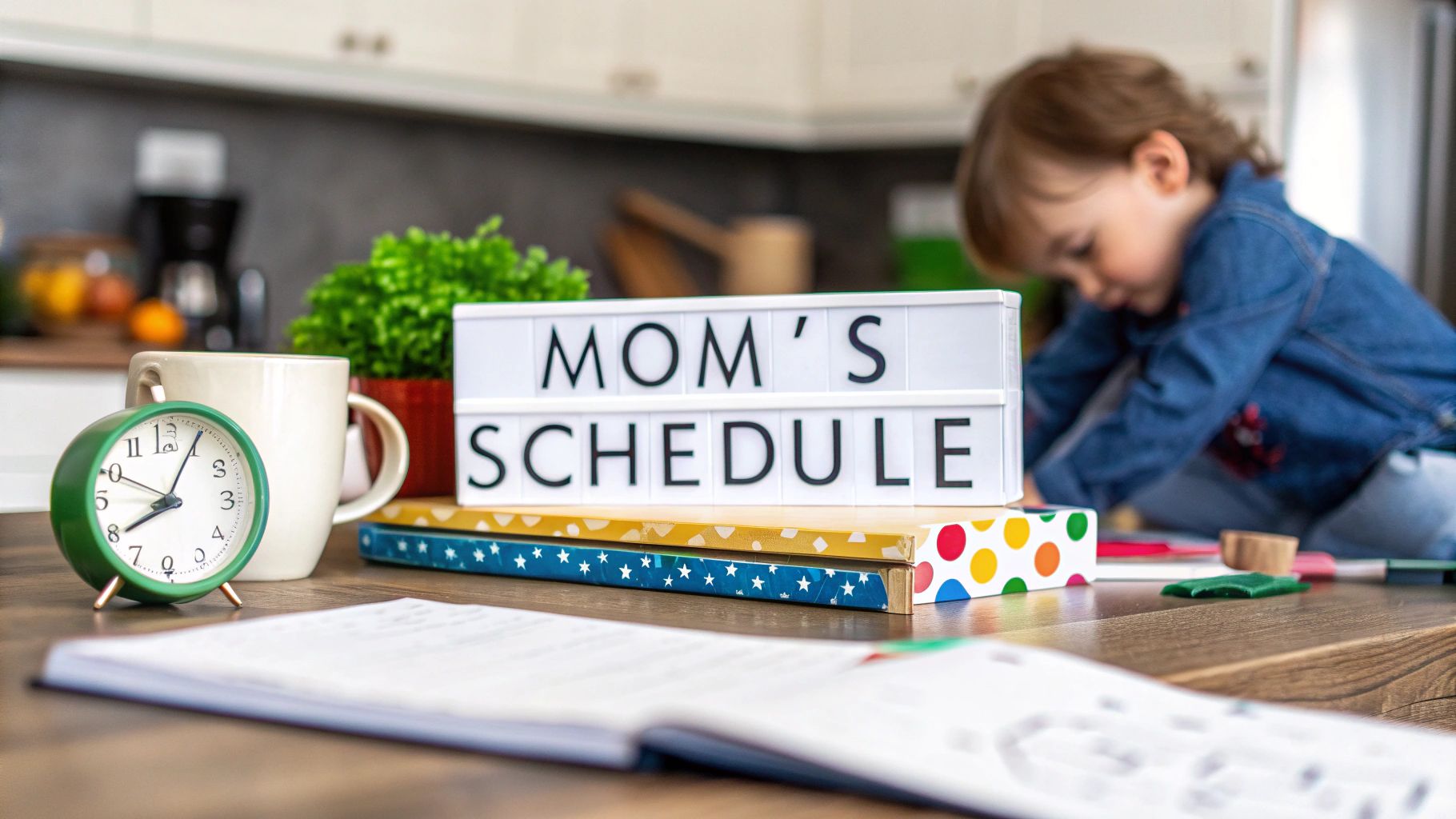 A Stay At Home Mom Daily Schedule That Actually Works