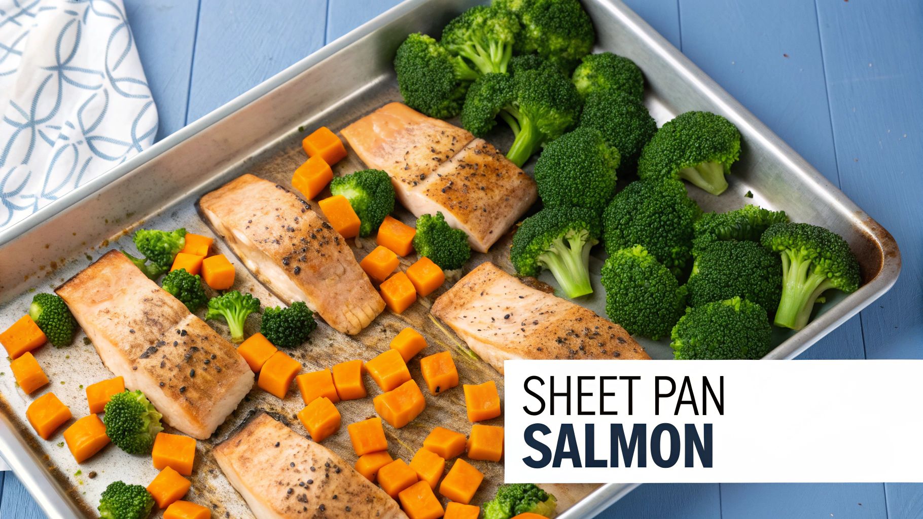 Sheet Pan Salmon with Roasted Vegetables