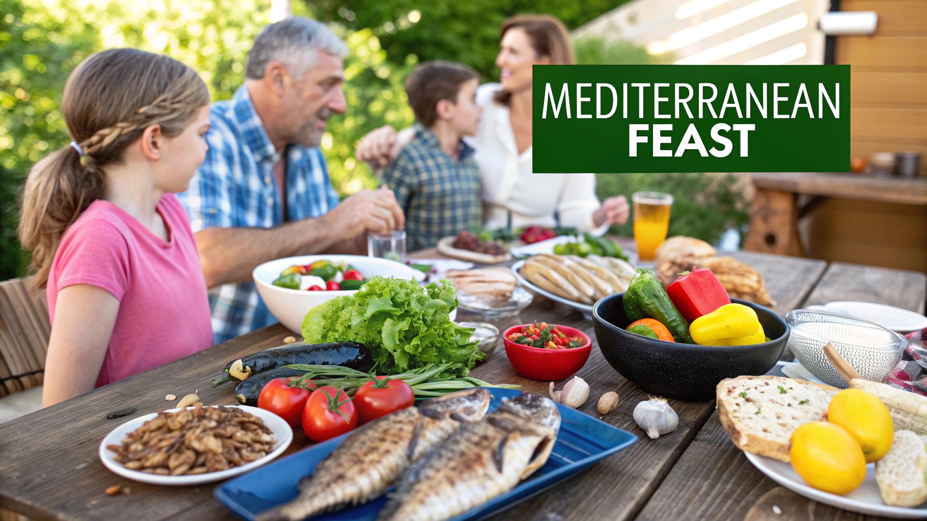 The Mediterranean Family Meal Plan: Sunshine on a Plate