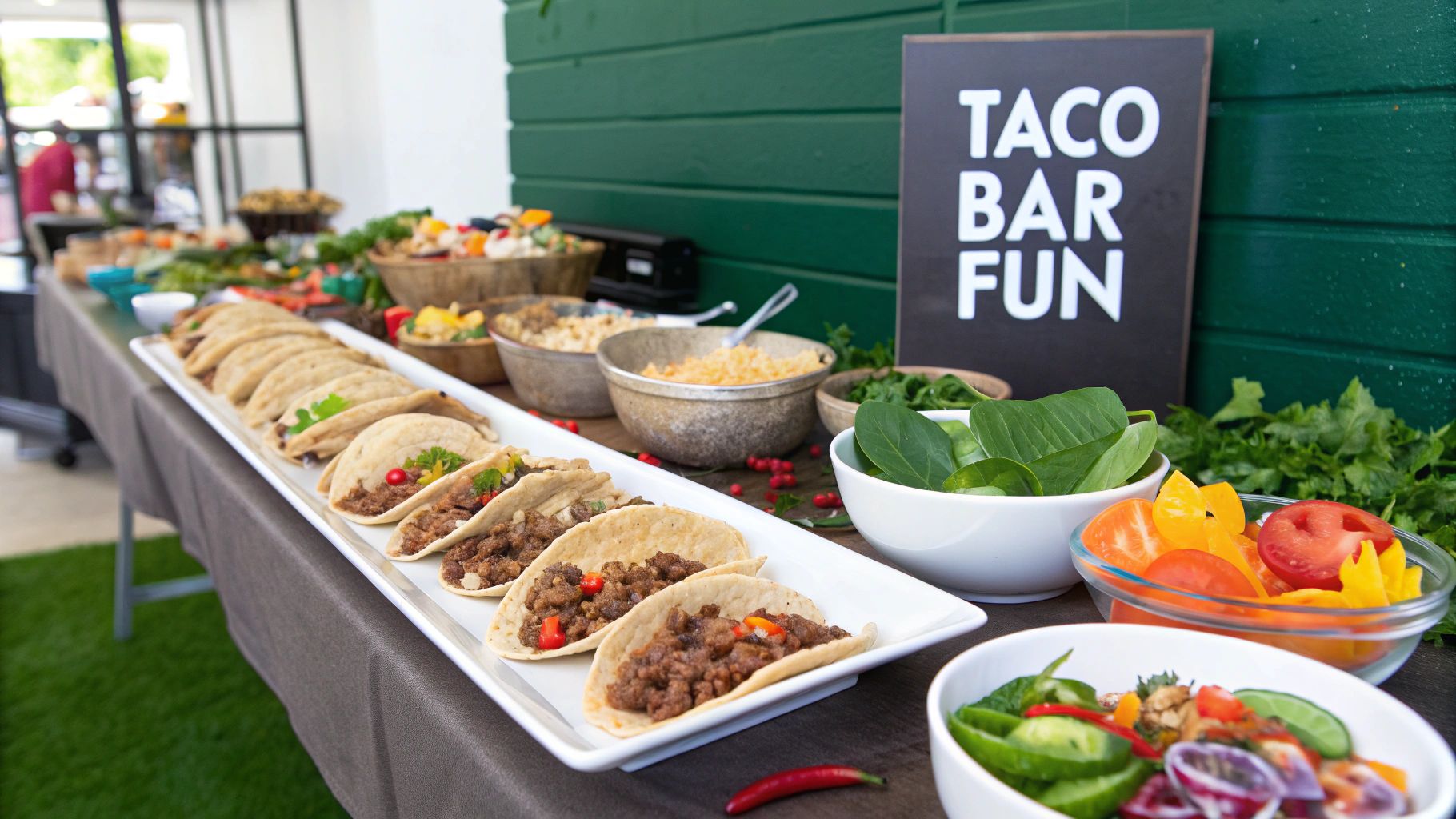 Taco/Burrito Bar