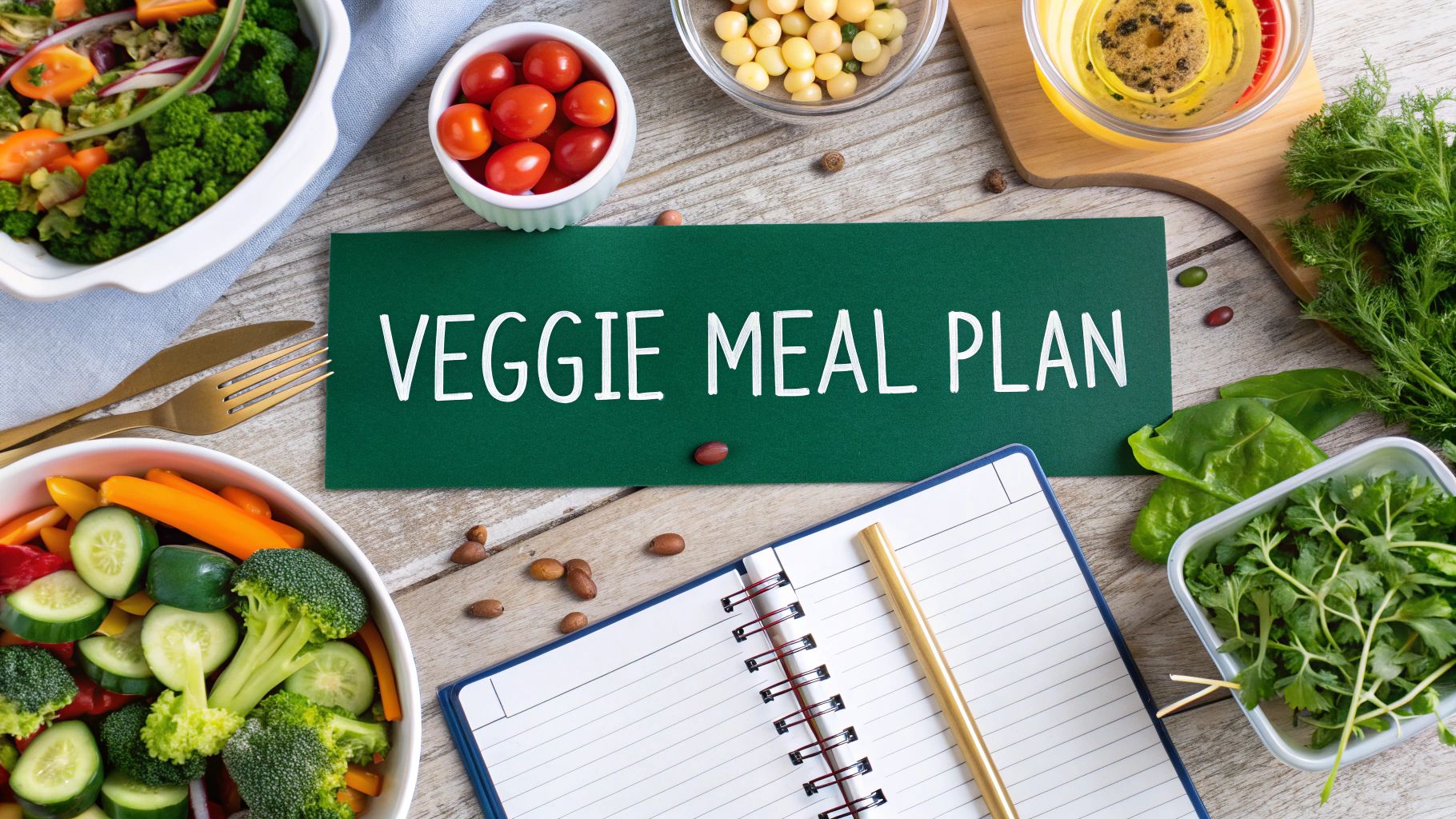 Vegetarian Weekly Meal Planner That Actually Works