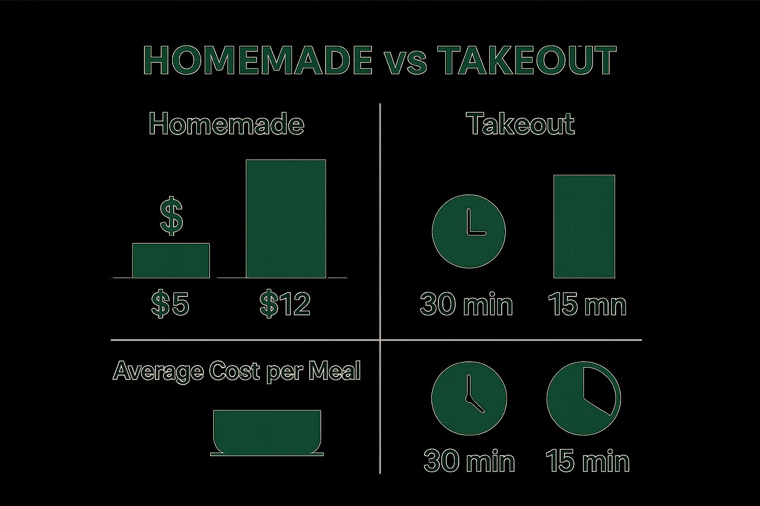 Infographic about how to decide what to eat