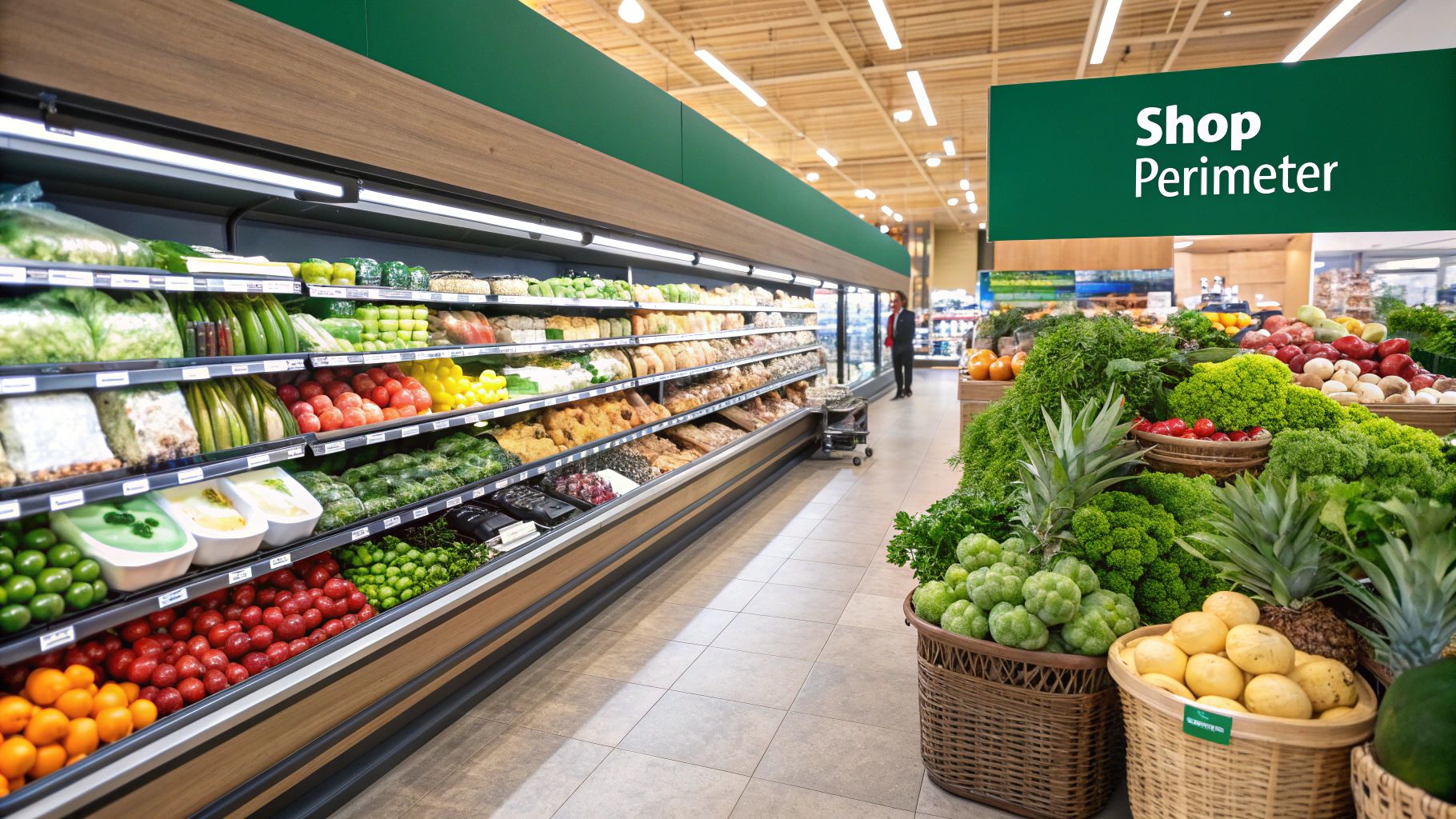 Shop the Perimeter First