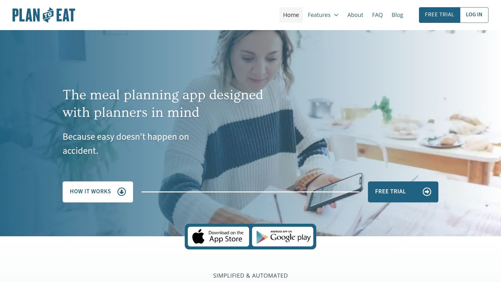 Plan to Eat Digital Meal Planner