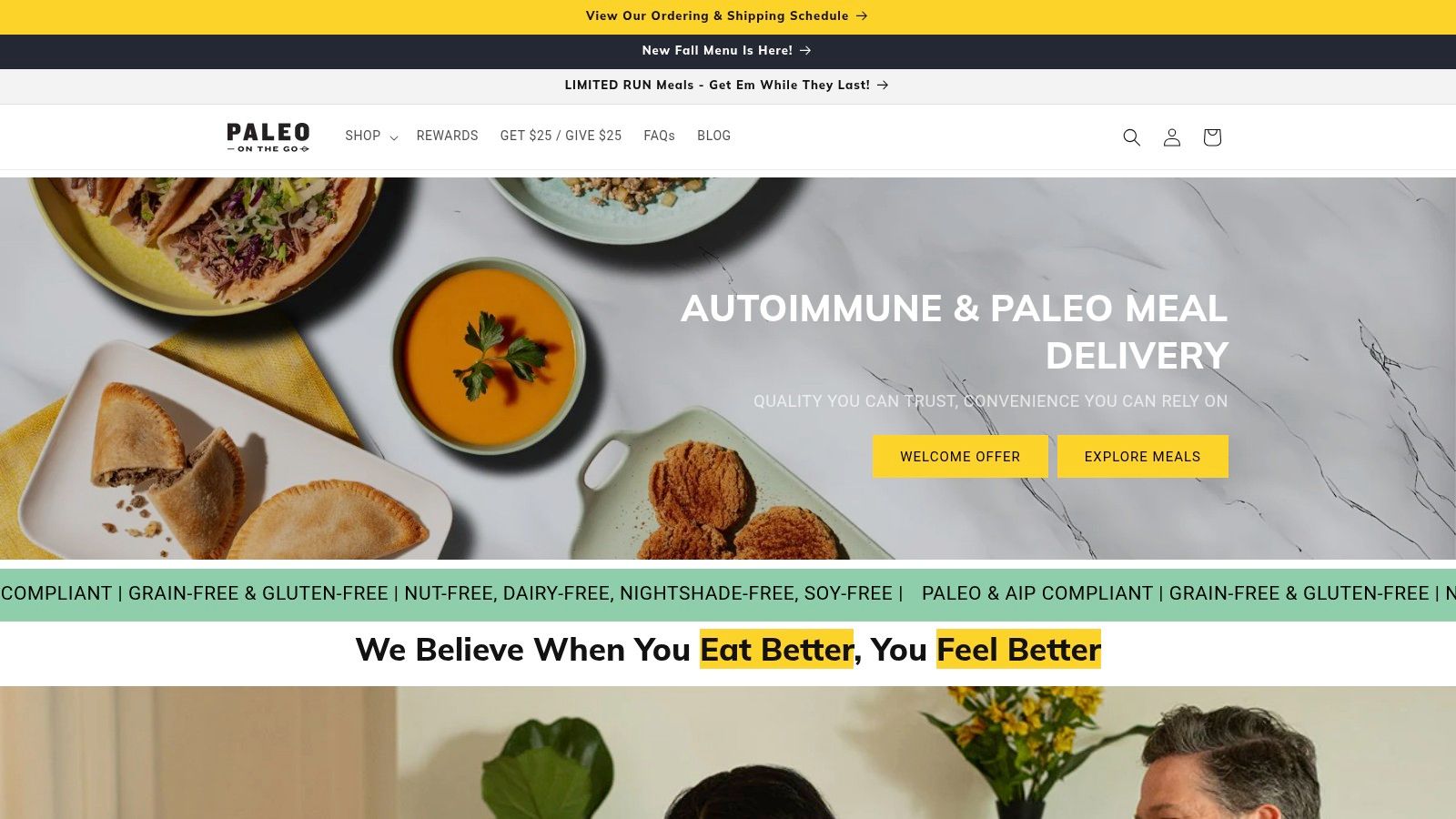 Paleo On The Go (AIP meal delivery)