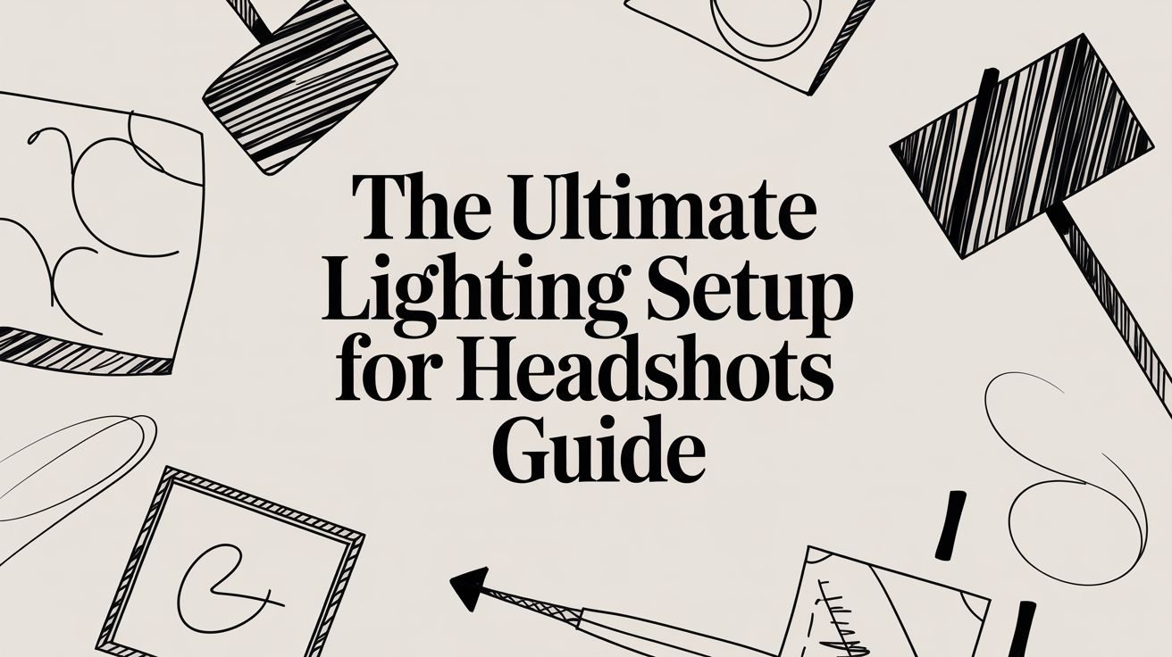 The Ultimate Lighting Setup for Headshots Guide