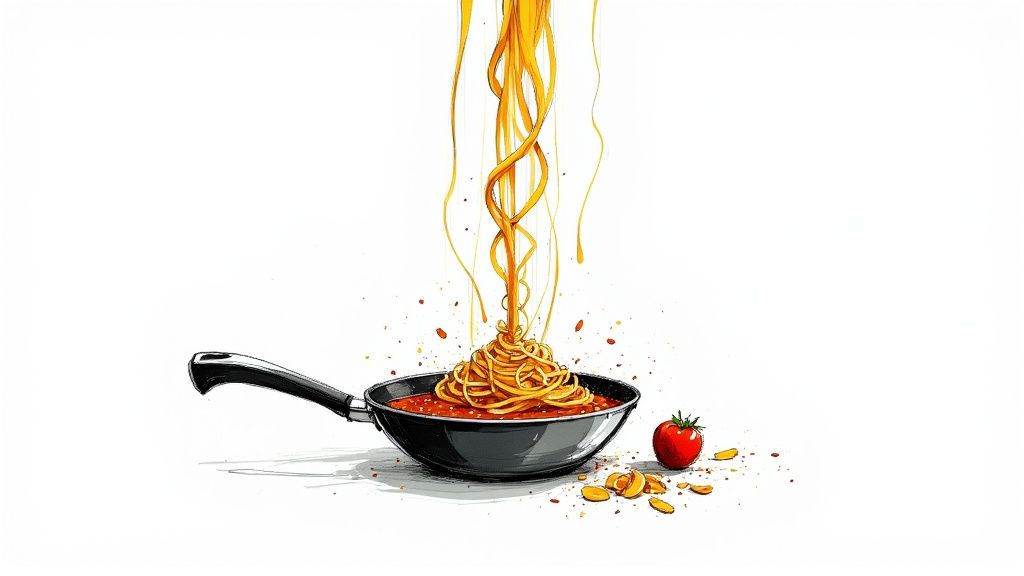 One-Pot Mozzarella Pasta (Pasta Filata Style)