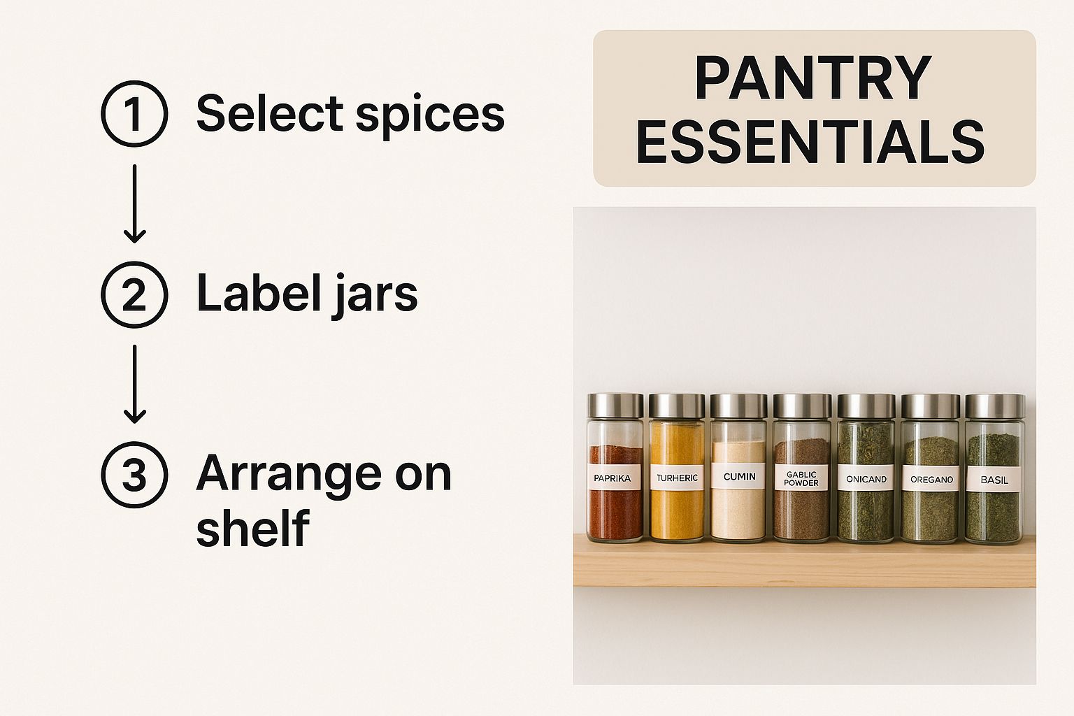 Infographic about how to make bbq seasoning