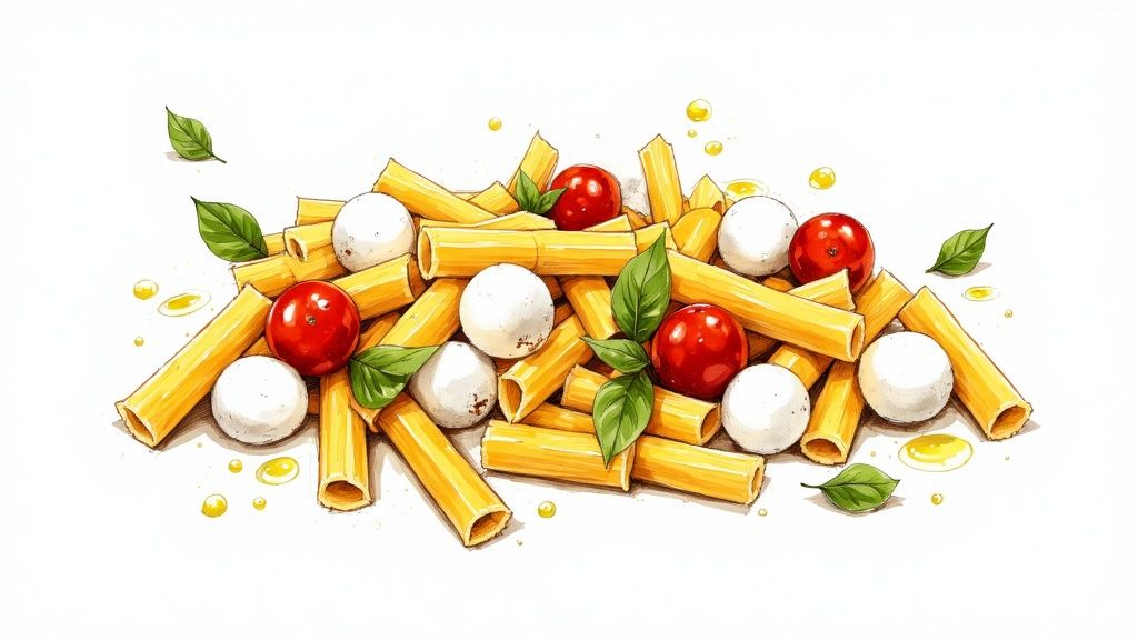 Caprese Pasta Salad