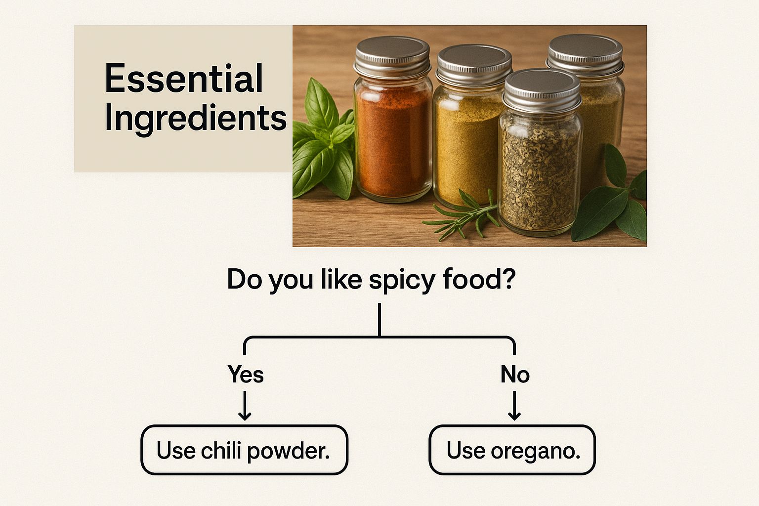 Infographic about barbecue chicken rub
