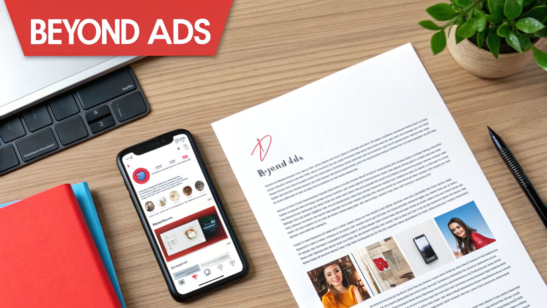 A creator at their desk, analyzing YouTube analytics on a screen with a prominent RPM metric, while a lightbulb icon glows above their head.